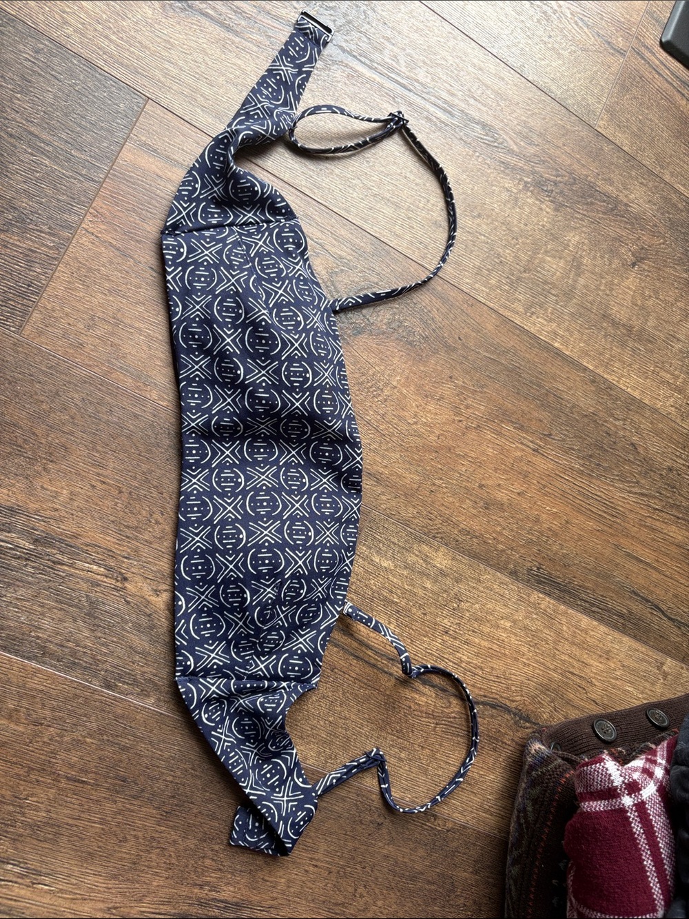 Aerie Navy Bathing Suit Top with Adjustable Ties